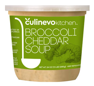 broccoli cheddar soup. culinevo kitchen